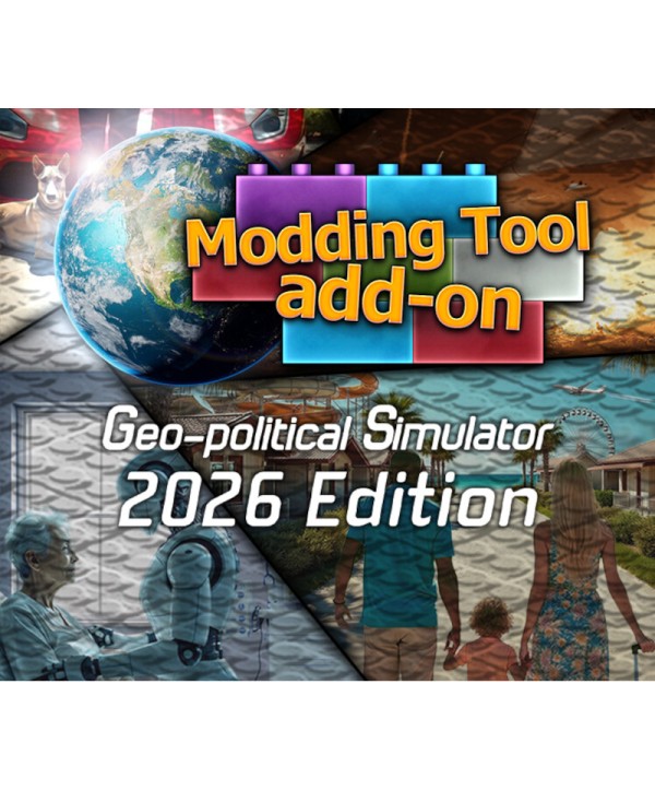 Geo-Political Simulator 2026 Edition - Modding Tool DLC Steam Key GLOBAL